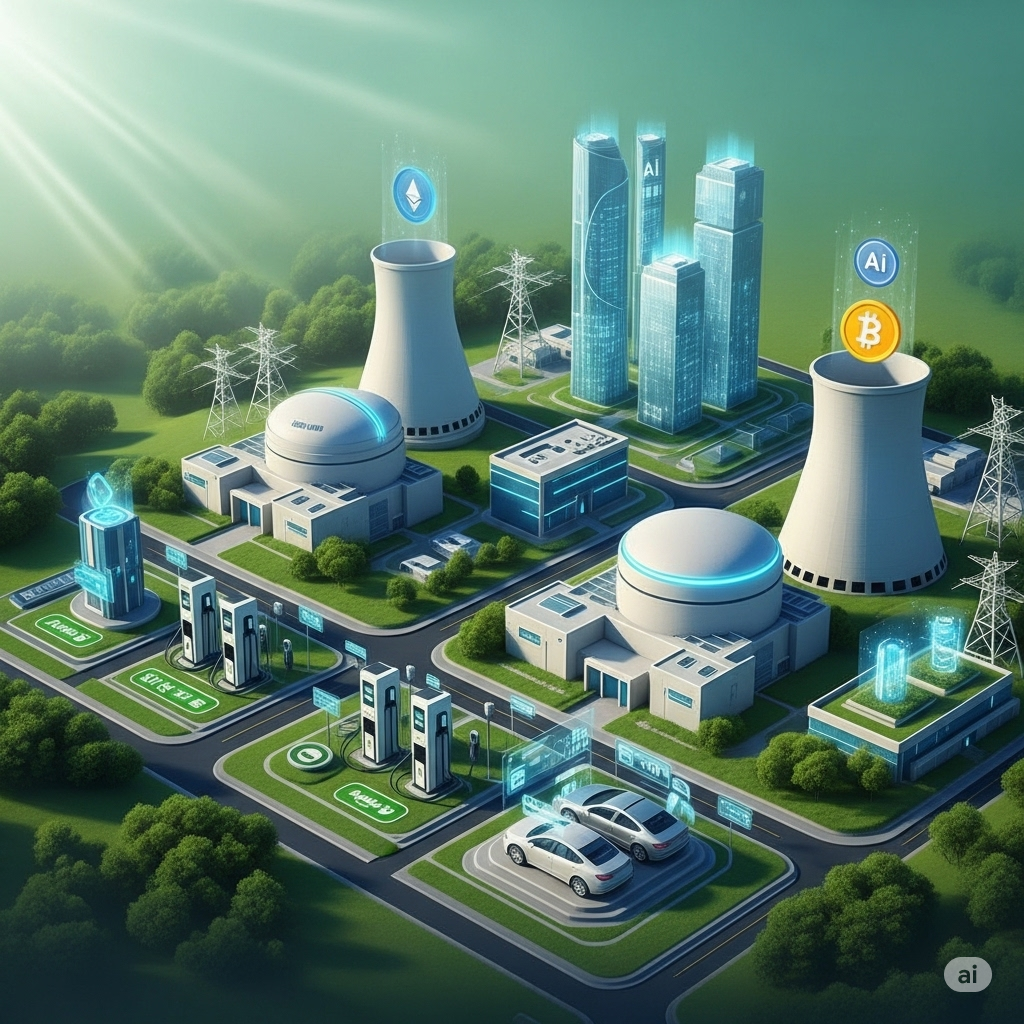 A Ascensão da Energia Nuclear na Era Digital e Verde